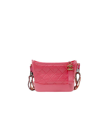 CHANEL Pink Gabrielle Hobo Shoulder Bag 60412 156848165