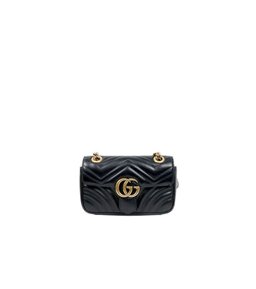 Gucci Mini Black Marmont Shoulder Bag 60725 156848166