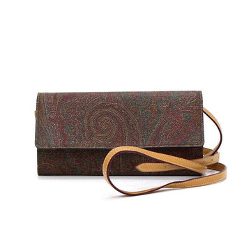 Etro Paisley PVC Wallet Crossbody Bag 0N962 156848175