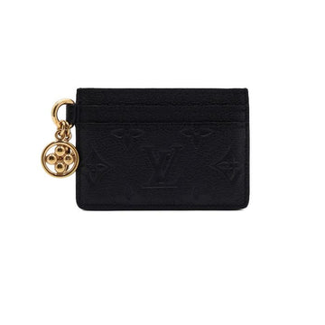 Louis Vuitton Monogram Empreinte Gold LV Charms Card Holder Case Wallet M82132 156852551