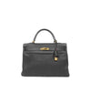 Hermes Black Kelly Bag Square L with Stamp 47145 156856464 [P]