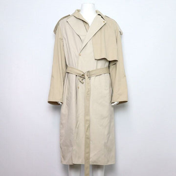 BOTTEGA VENETA ダブルレイヤーベルト付きユニセックストレンチコートジャケット 628727 156857442