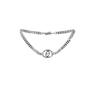 DIOR Runder CD Silberarmband 58078 156858231