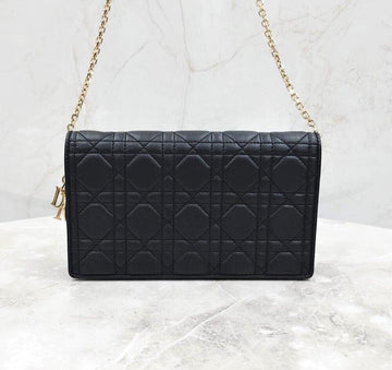 Dior Lady Pouch Chain Bag Black Cannage S0204ONMJ 132978857