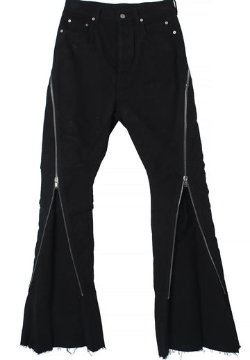 Rick Owens Brushed Heavy Twill Pants Black RU02C7343 TB 09 60485932