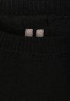 Rick Owens Oversized Round Neck Wool Sweater Black RU02A5627 M 09 29962585 [P]