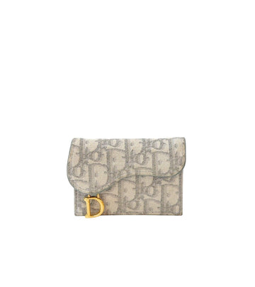 Dior Gray Oblique Card Holder 55038 156923292
