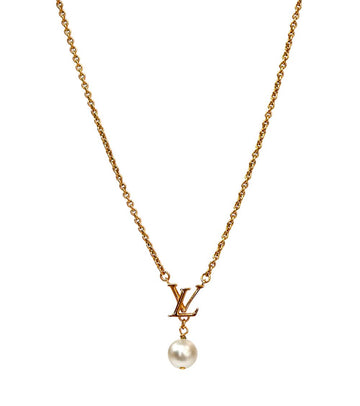 LOUIS VUITTON Louisa Perlen-Halskette 60435 156923355