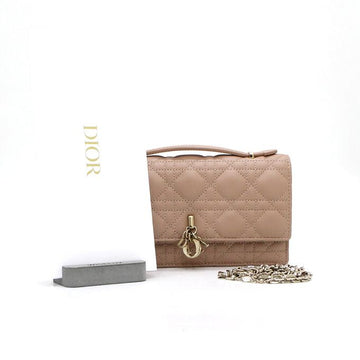 Dior Pink Cannage My Tote Bag and Chain Shoulder Bag Crossbody aa64482 156927830