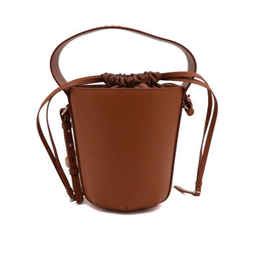 Chloe Caramel Leather Sense Bucket Tote Shoulder Crossbody Bag 420I60247 156927919