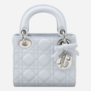 Dior Lady Ribbon Mini Bag Ice Blue M0505PUQA 39Z 156927922