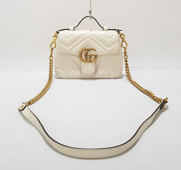 GUCCI GG マーモント ミニ トップハンドルバッグ 547260 138387221