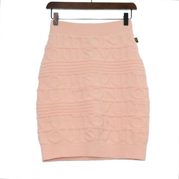 Louis Vuitton Pink Logo Cotton Women's Mini Skirt 1A92GW 156932928