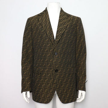 Fendi Fabric FF Jacquard Men's Blazer Jacket FJ0498 156935816