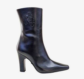 Chrome Hearts Unused Leather Patch Boots BYXAQ1ML 156946244