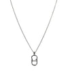 Dior Vertical CD Silver Necklace 60510 156949662 [P]