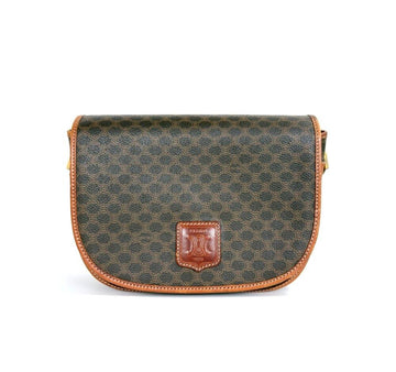 Celine Flap Shoulder Bag Brown 154871746