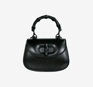 Gucci Bamboo 1947 Top Handle Bag Black REOM3GOO 156950238