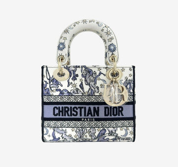 Dior Unused Lady Delight Small Blue Multicolor JTM7YYQB 156950239