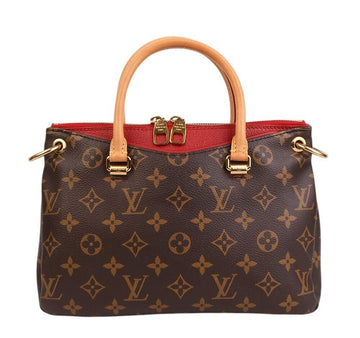 LOUIS VUITTON 2WAY Tasche mit Monogramm-Canvas und rotem Detail 9075279807 156950309