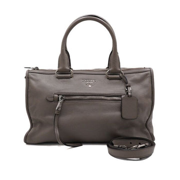 Prada VITDAINO Vitello Daino Silver Logo Motor Tote Bag and Crossbody Bag 64535 156956063