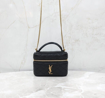 Saint Laurent Micro Lambskin Chain Crossbody Bag 819285 155428850