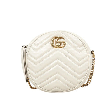 GUCCI Runde Mini-Crossbody-Tasche 550154 9076108897 156975568