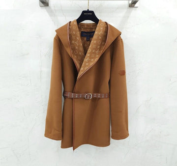 Louis Vuitton Monogram Hooded Short Coat 1A825Z 155443583