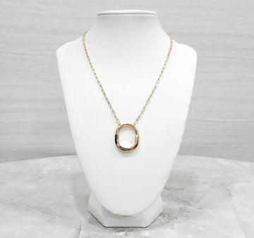 TIFFANY & CO 18k Pendelleuchte Halskette 18K Gelbgold Medium 156993517