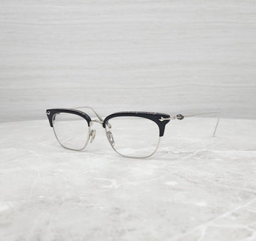 CHROME HEARTS Slantredemption 54 Brille Shiny Silver Titan 156994458
