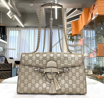 GUCCI シマ ホースビット チェーンバッグ ゴールド 295402H011403 148576510