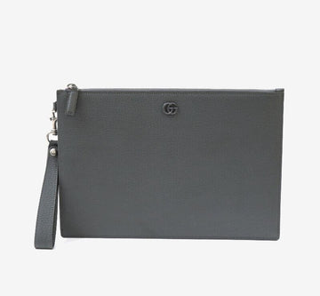 GUCCI GG Marmont クラッチバッグ グレー 475317 156994747