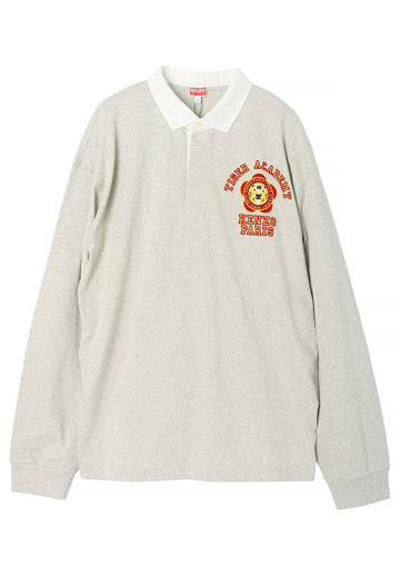 KENZO タイガーアカデミーポロシャツペールグレー FD65PO5294SI 93 60140042