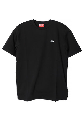 Diesel Short Sleeve T-Shirt Black A03819 0AIJU 9XX 87295926