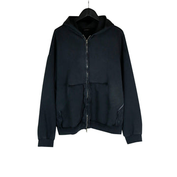 BALENCIAGA Kapuzensweatjacke mit Taschen im Tape-Stil Large Fit 744451 14319 156997169