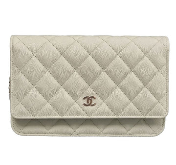 CHANEL WOC キャビア クラシック クロスバッグ 内蔵チップバージョン 33422399