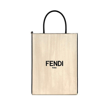 FENDI 7VA512 パック ショッピング トートバッグ ベージュ B1223C313 155759493
