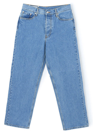 DRIES VAN NOTEN PINE Hellblau Denim Jeans 2510209271551514 129029089