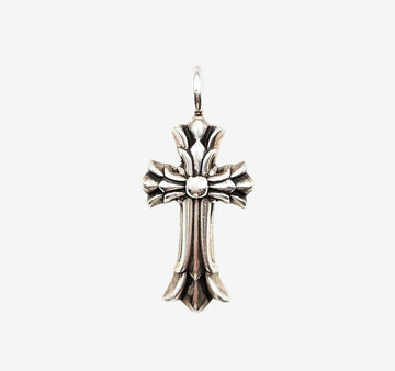 CHROME HEARTS Doppel Kreuzanhänger Silber BHD6D5H0 156997832