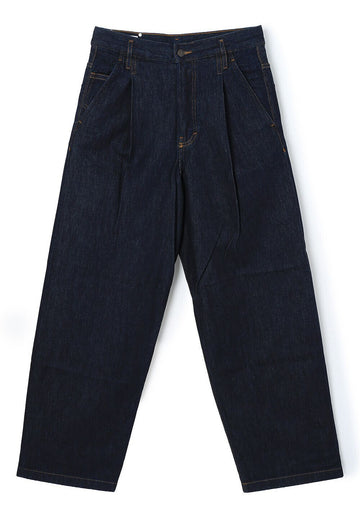 Dries Van Noten PENNING Indigo Denim Pleat Jeans 2510209231552507 129029250