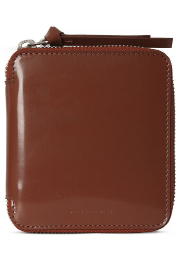 Dries Van Noten Square Zip Wallet Rust 251022101188701 129634755