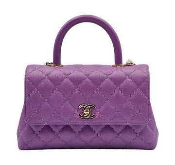 CHANEL Caviar Coco Handle 23 157000632