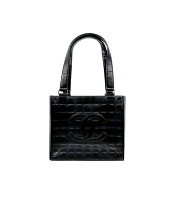 CHANEL Schwarze Big CC Chokoban Schultertasche 59041 157005349