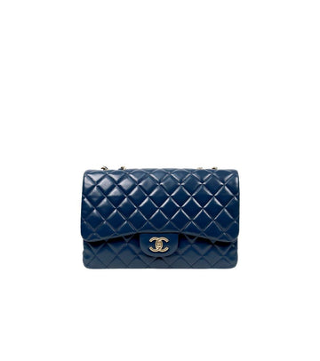 CHANEL Navy Large One Flap Classic Bag 59907 157005351