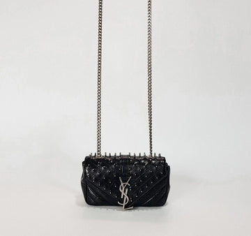 SAINT LAURENT Baby Punk Studded Crossbody Bag 402684 157005584