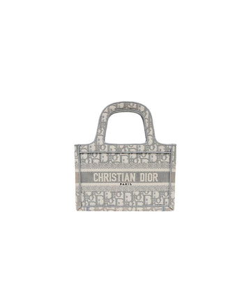 DIOR Graue Mini Buch Tote 60053 157007056