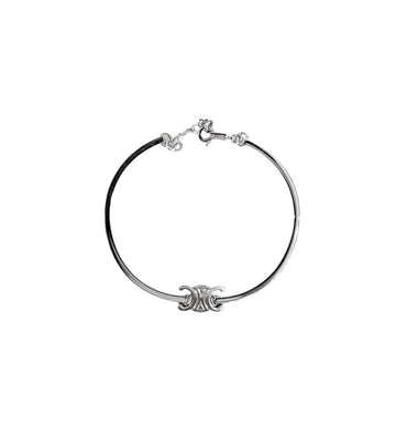Celine Triope Bangle Silver Bracelet 60248 157011582
