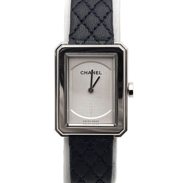 CHANEL Boyfriend Small Steel Quartz Leather Band Women's Watch H6401 157026371