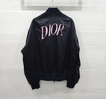 Dior Alex Foxton Satin Bomber Jacket 943C439B4716 157041425