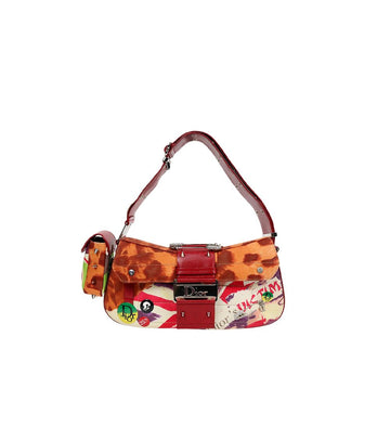 Dior Red Street Chic Hardcore Shoulder Bag 61034 157053696